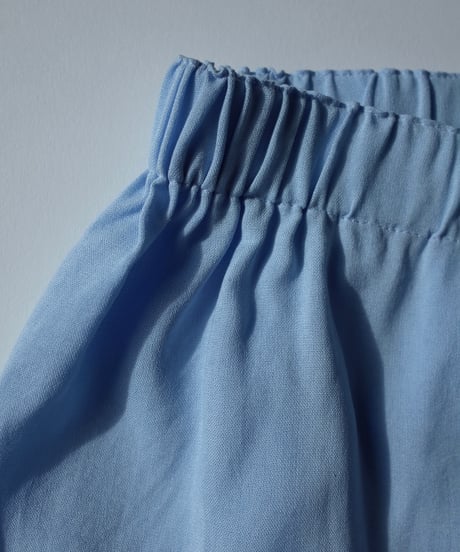 HAZE Silk Shorts in Classic Blue