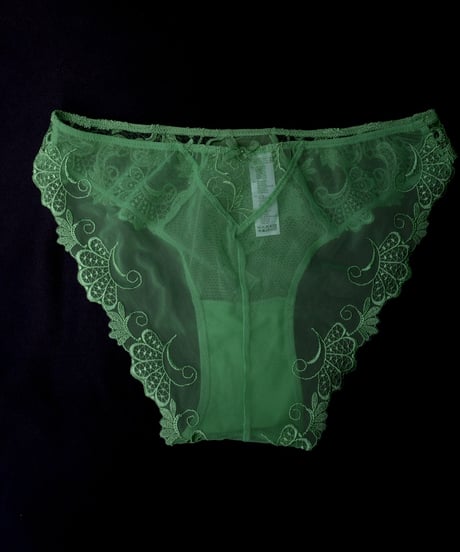 Lace Panty size1(S) in Green