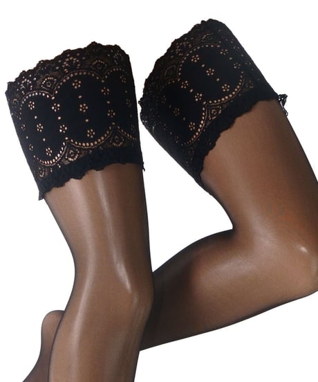 Trasparenze DIANA Stay Up in Black