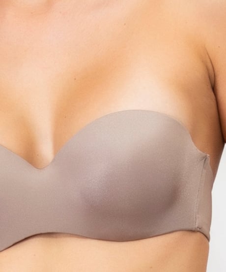 Verdissima Strapless Bra in Stone