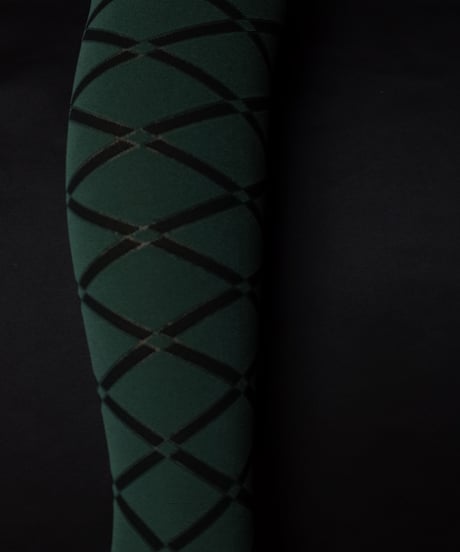 Trasparenze Monsoons tights in green size1