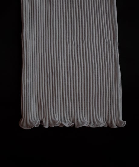 Oscalito Cotton Rib Tank Top in White