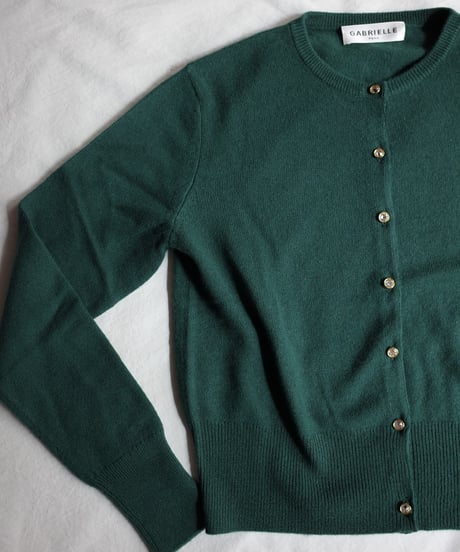 New Cashmere Cardigan in Green