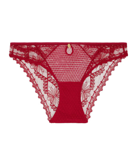Aubade Mystery of Love Italian brief in Cherry