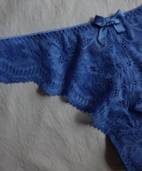Peco Bra Thong in Picasso Blue