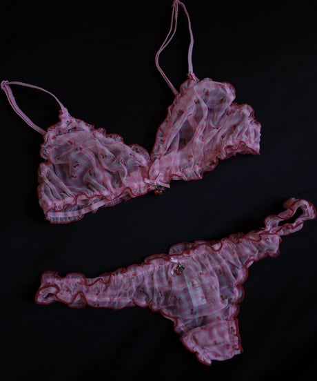 Pink Cherry Soft Bra