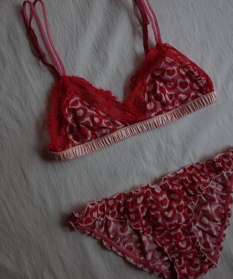 Heart Triangle Bra