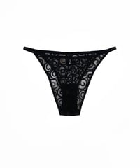 Liniere Lingerie Soft Kiss Panty in Black