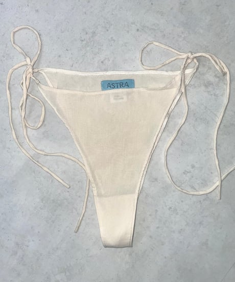 Astra Seta Tie Ribbon Thong