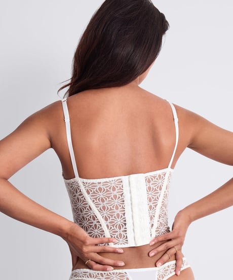 Aubade Secret Memories Bustier in Ivory