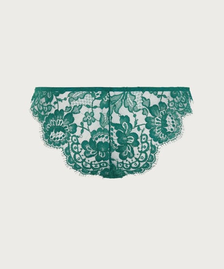 Coco de Mer Avani Brazilian Knicker in Teal