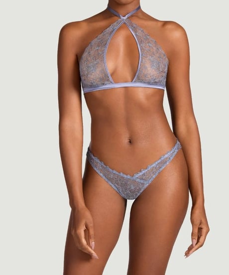 Coco de Mer Esme Soft Cup Bra in Powder Blue