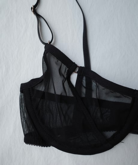 Only Hearts Whisper Coucou Underwire Bra in Black