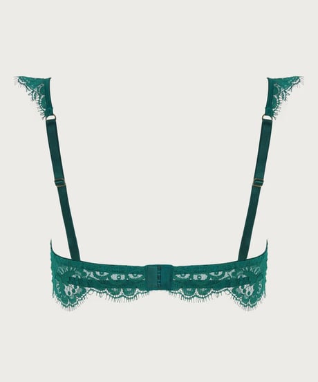 Coco de Mer Avani Balcony Bra in Teal