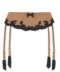 Agent Provocateur Molly Suspender in Gold