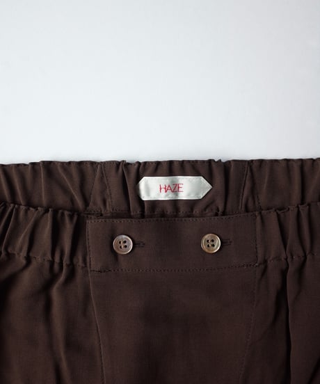 HAZE Silk Shorts in Cacao