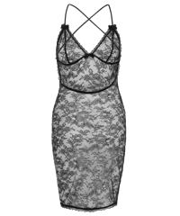 Agent Provocateur HINDA Slip Dress in Black