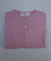 Cashmere Cardigan in Pink