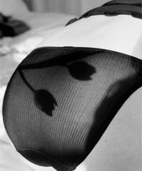 HAZE Silk Rib Brief Black