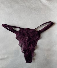 Ruby Thong in Plum