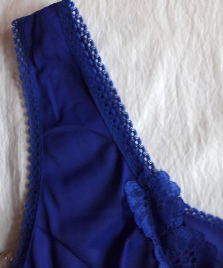 Vintage Slip Dress in Blue