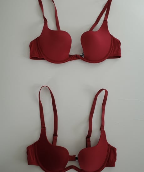 GABRIELLE PECO V Shape Bra in Red