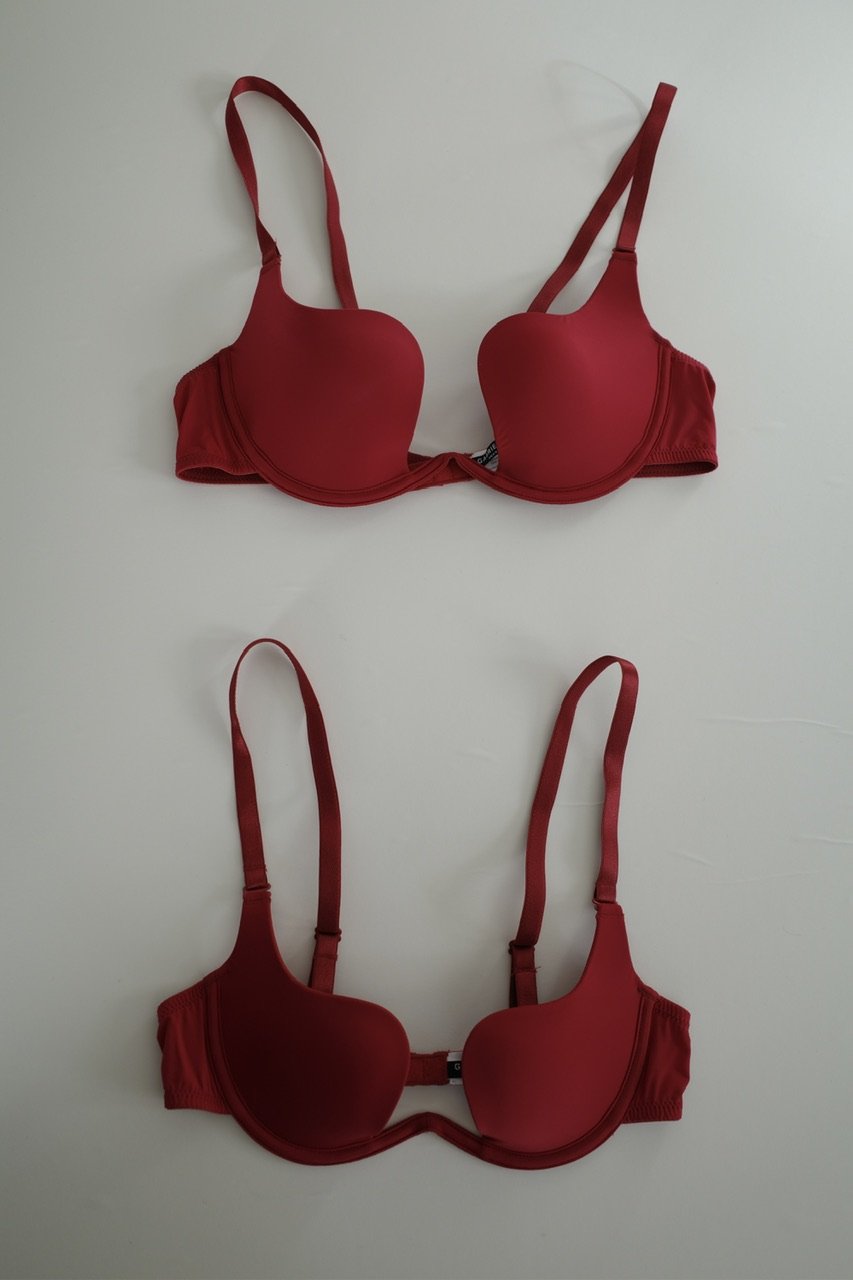 GABRIELLE PECO V Shape Bra in Red | GABRIELLE P