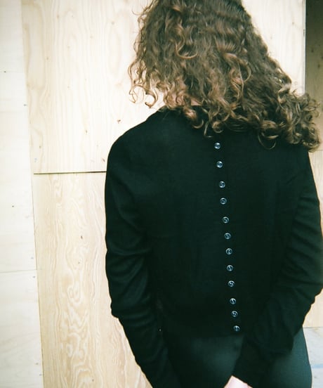 HAZE Cashmere Cardigan in Black