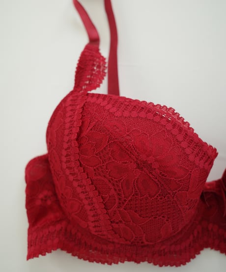 Peco Bra New Red Thong Set