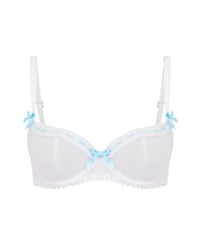 Agent Provocateur Claira Plunge Underwired Bra in White