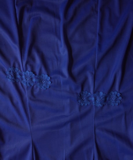 Vintage Slip Dress in Blue