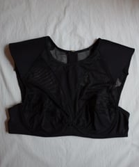 High Neck Bra in Black