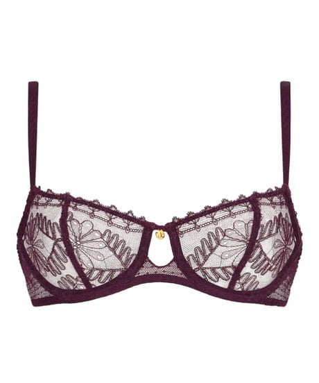 Aubade Mystery of Love  Wire bra in Plum