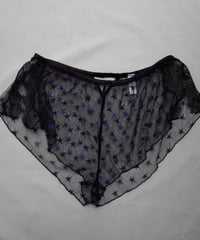 Star shorts in black