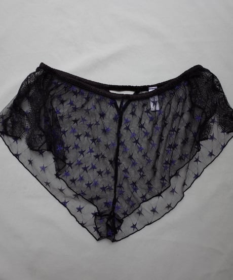 Star shorts in black