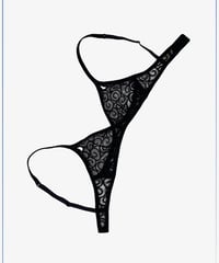 Liniere Lingerie Soft Kiss Soft Bra in Black