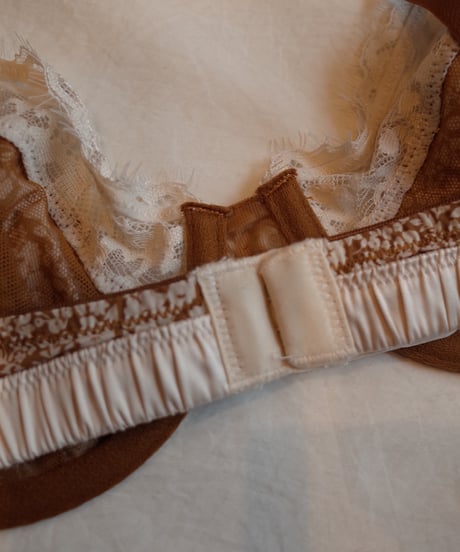 Wire Bra in Flower Ginger