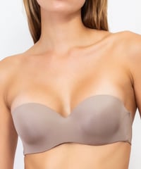 Verdissima Strapless Bra in Stone