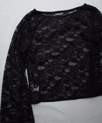 Lace long sleeve tops