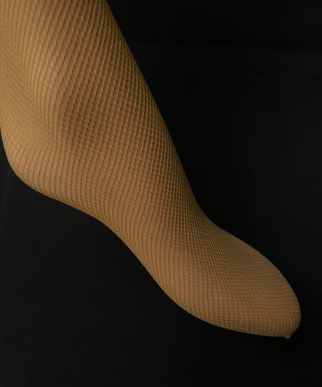 Retina Tights in Noisette (Small Fishnet)