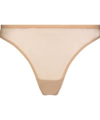 Only Hearts Whisper Vintage Thong in Beige