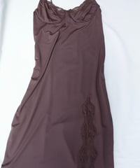Only Hearts Delicious Lace Rose Underwire Dress in Caffe