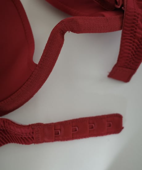 GABRIELLE PECO V Shape Bra in Red