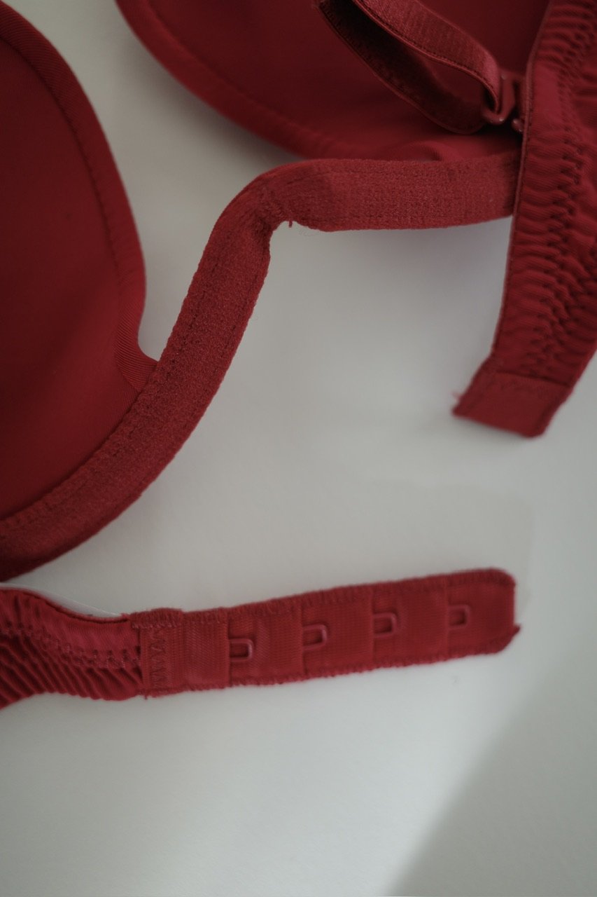 GABRIELLE PECO V Shape Bra in Red | GABRIELLE P