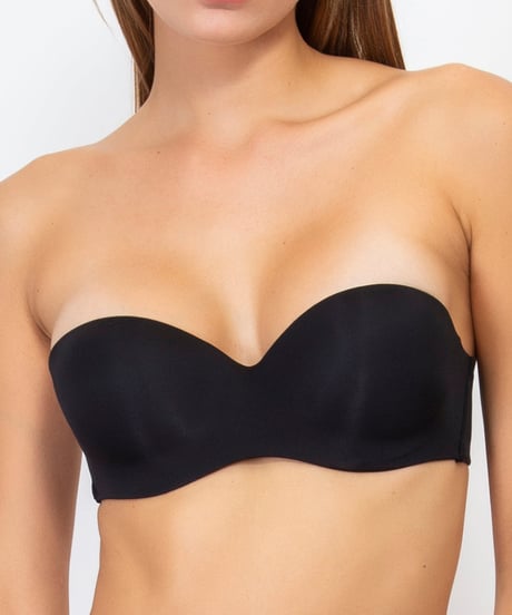 Verdissima Strapless Bra in Black