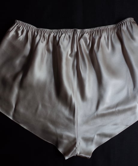 Luna di Seta Silk Boxer in Champagne