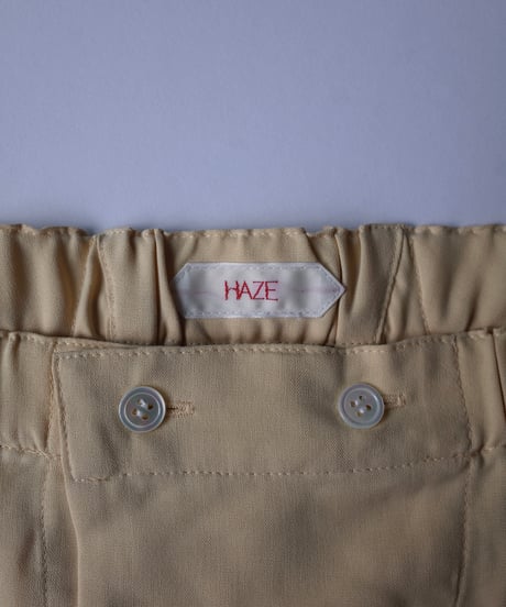 HAZE Silk Shorts in Mimosa