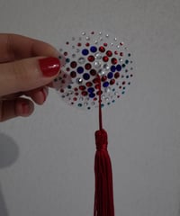 フリンジ付きキラキラ　nipple cover