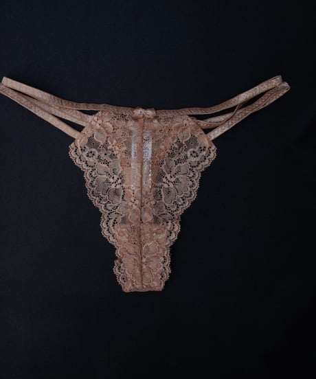 Zermatt Ruby Thong in Moca