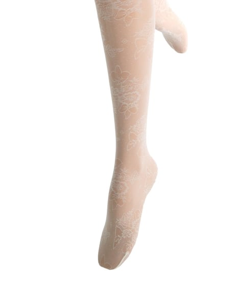 Trasparenze ARGO Tights in Seta (Ivory)